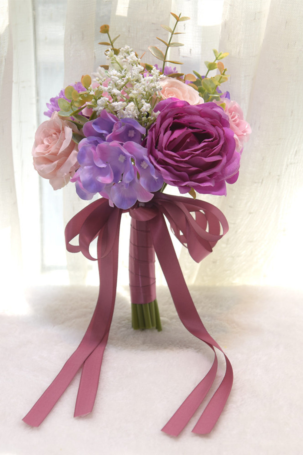 Dark Purple Prom Homecoming Bouquet