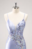 Sparkly Blue Sequined Floral Tight Short Homecoming Dress with Beading