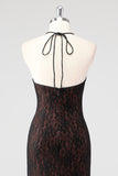 Black Spaghetti Straps Spaghetti Straps Formal Dress