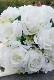 White Rose Prom Homecoming Bouquet